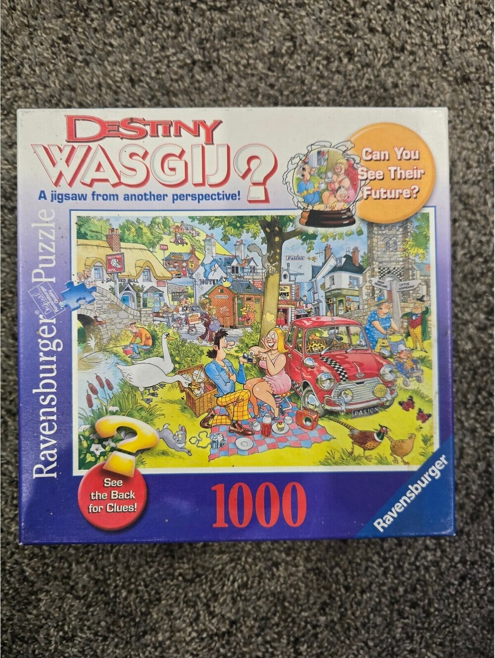 Ravensburger Destiny Wasgij? Picnic Time 1000 Pc Jigsaw Puzzle